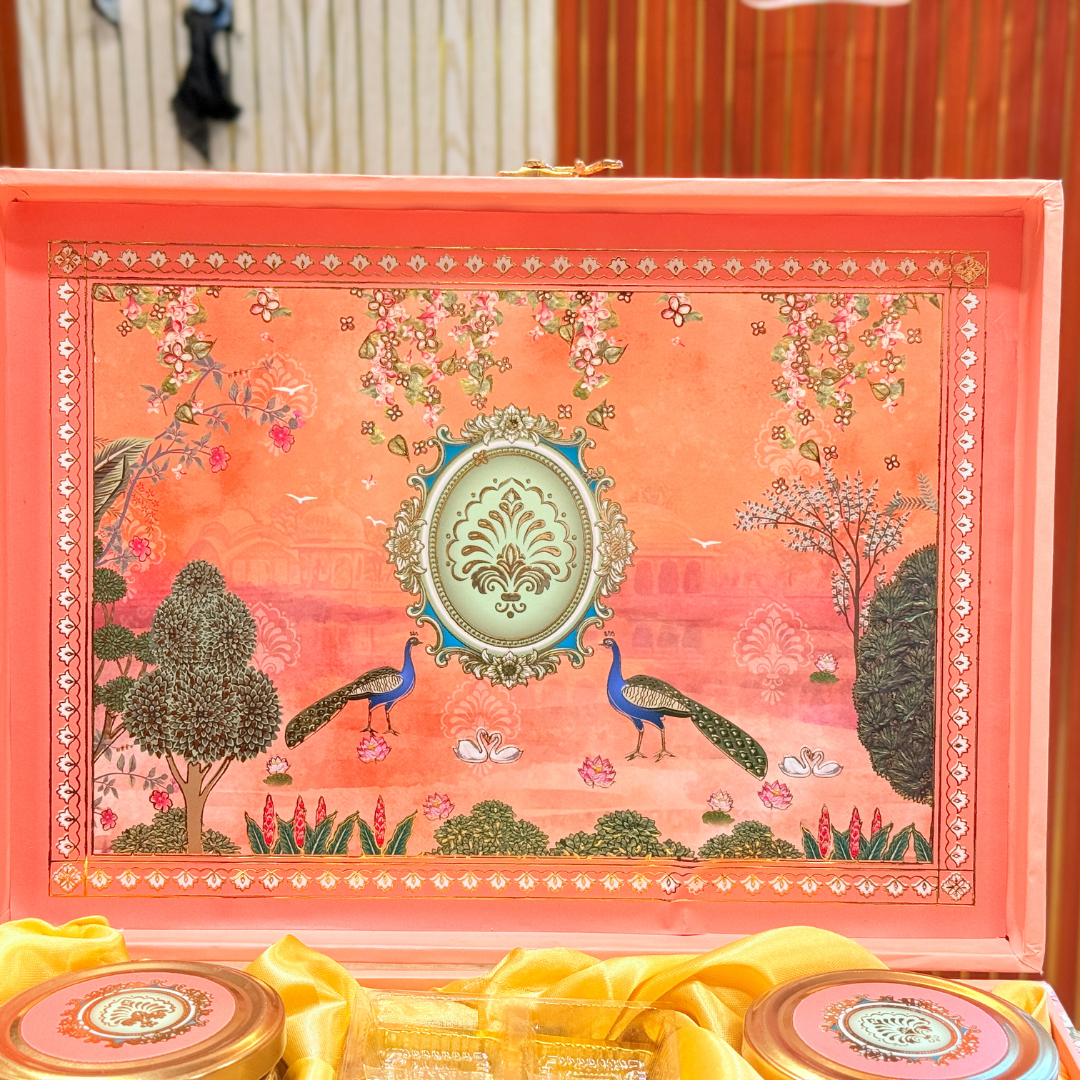 6 Jar MGI Mughal Royale Printed Gift Box