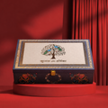 2 Jars 12 Cavity Customized Premium Wedding Hamper Box