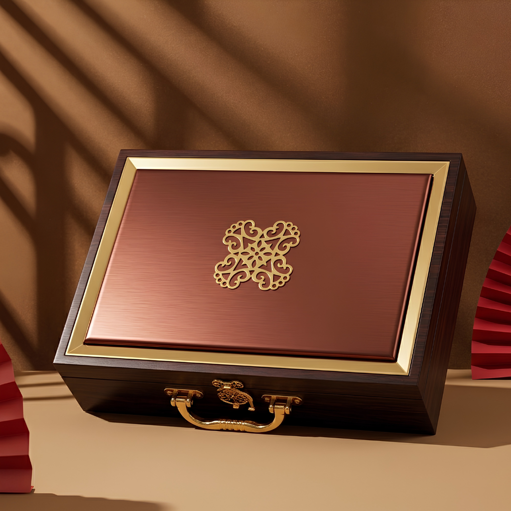 6 JAR RAXINE Royal Heritage Leatherette  GIFT Box