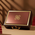 6 JAR RAXINE Royal Heritage Leatherette  GIFT Box