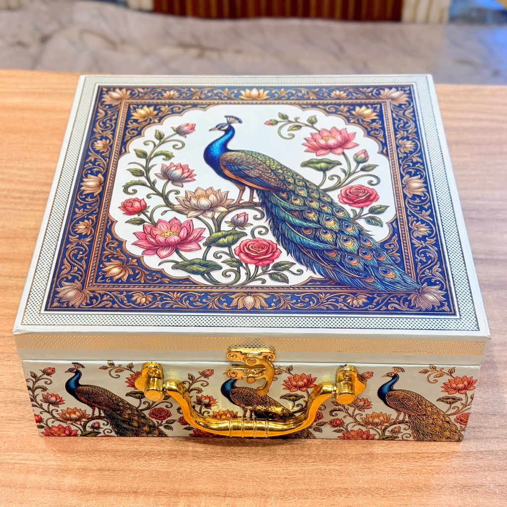 4 Jar MGI Royal Peacock Heritage  Gift Box