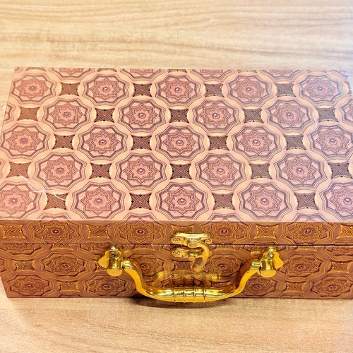 2 Jar Foil Print Heritage Mosaic  Gift Box