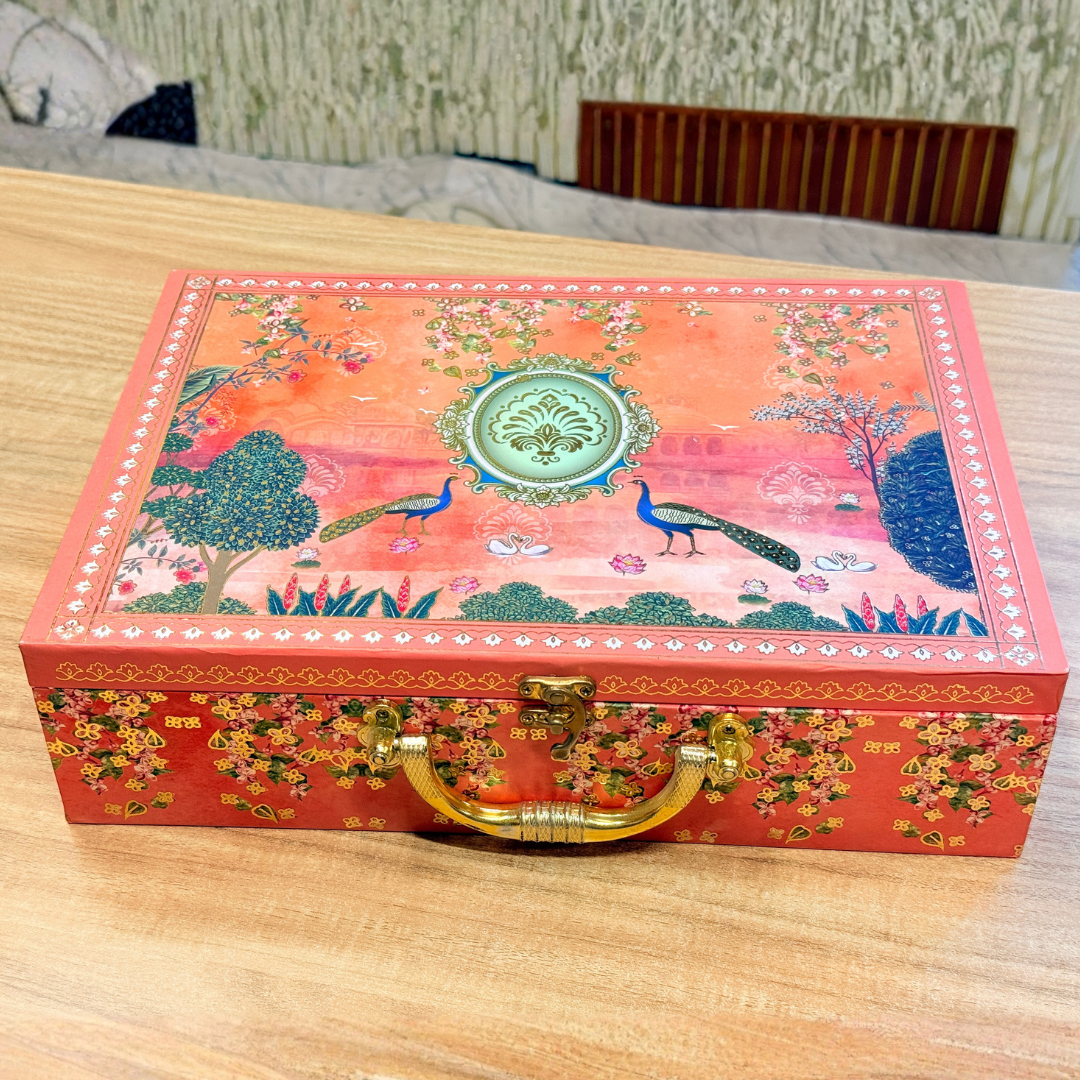 6 Jar MGI Mughal Royale Printed Gift Box