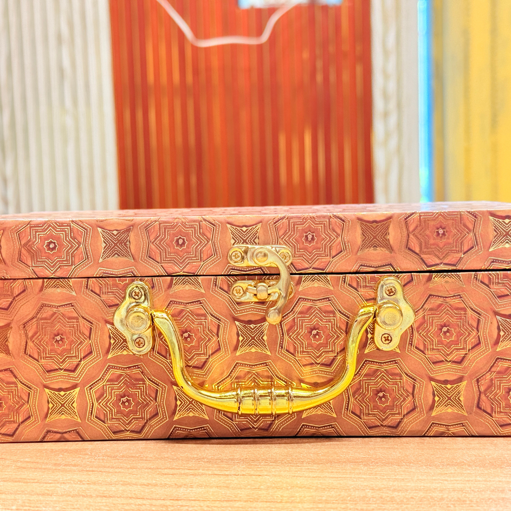 2 Jar Foil Print Heritage Mosaic  Gift Box