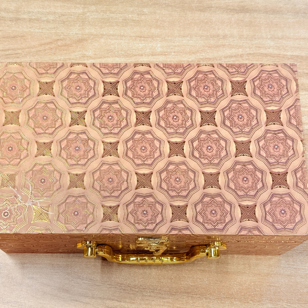 2 Jar Foil Print Heritage Mosaic  Gift Box