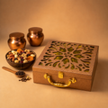 4 Jar Munda Laser-Cut Italian Paper Hamper Box