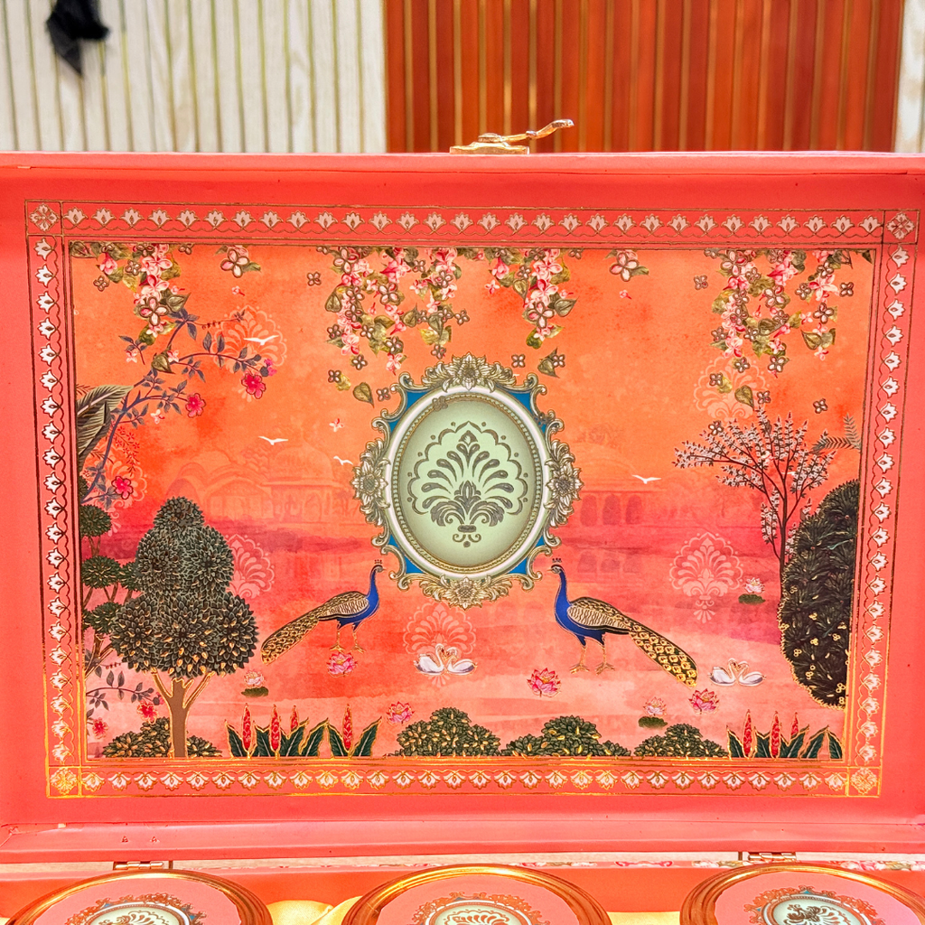 6 Jar MGI Mughal Royale Printed Gift Box