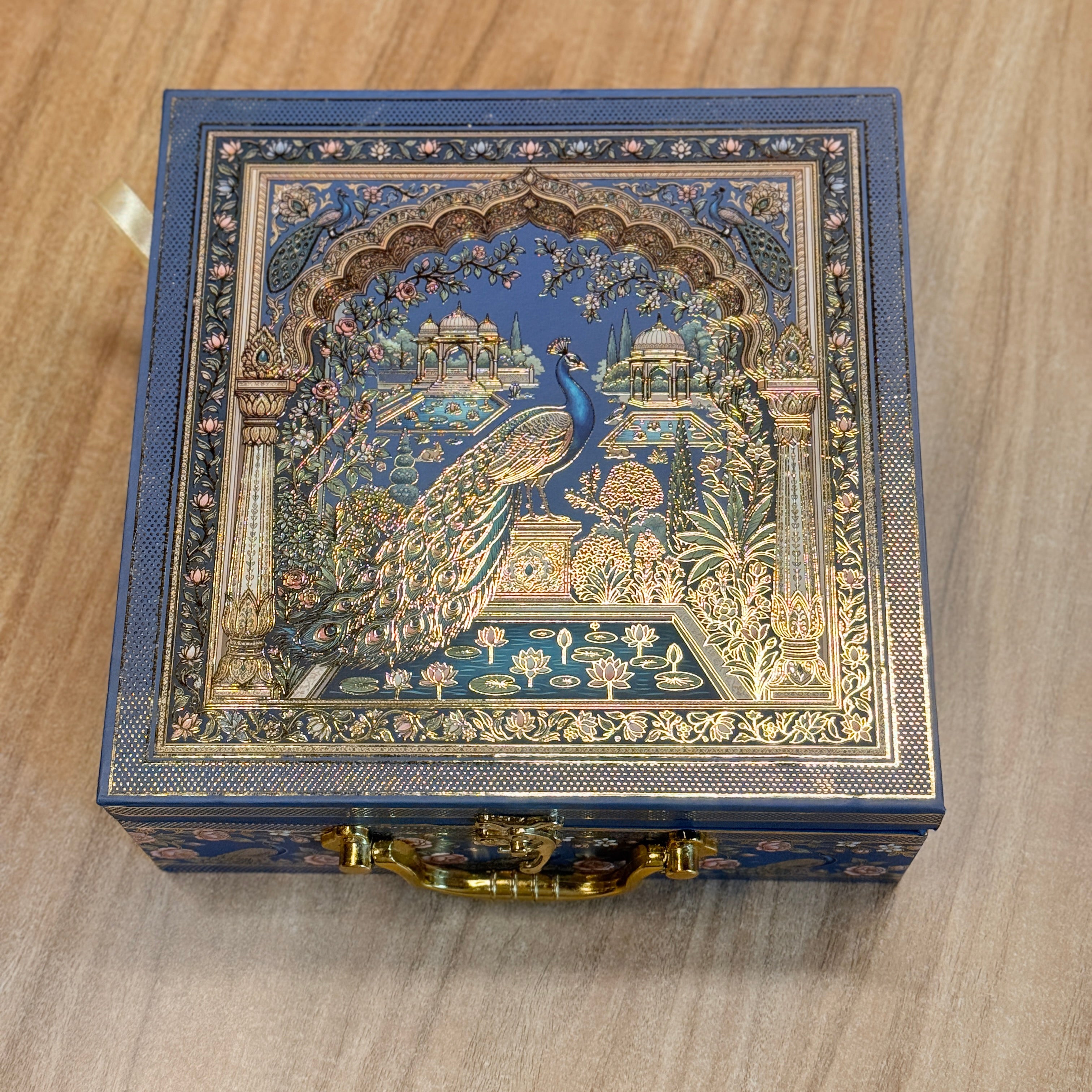4 jar Royal Peacock Scodix Premium MGI Gift Box