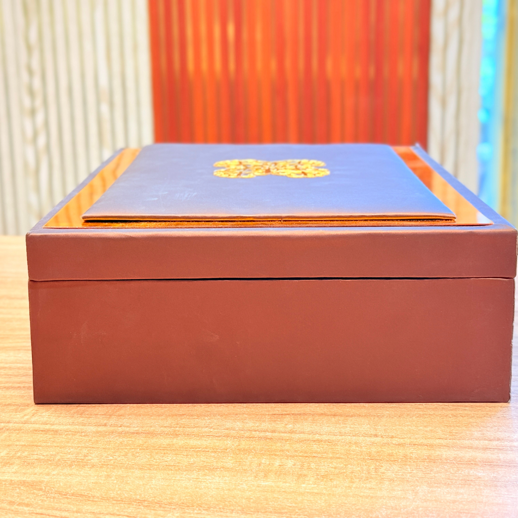 6 JAR RAXINE Royal Heritage Leatherette  GIFT Box