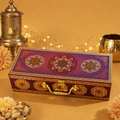 3 JAR MAROON MGI Royal Heritage PRINT GIFT BOX