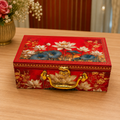 2 Jars Lotus Red MGI Print Royal Floral Edition Gift Box