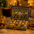6 Jars BLUE Royal Peacock Premium MGI Hamper Box 🦚