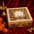 4 Jar New Peacock Green Heritage Hamper Box