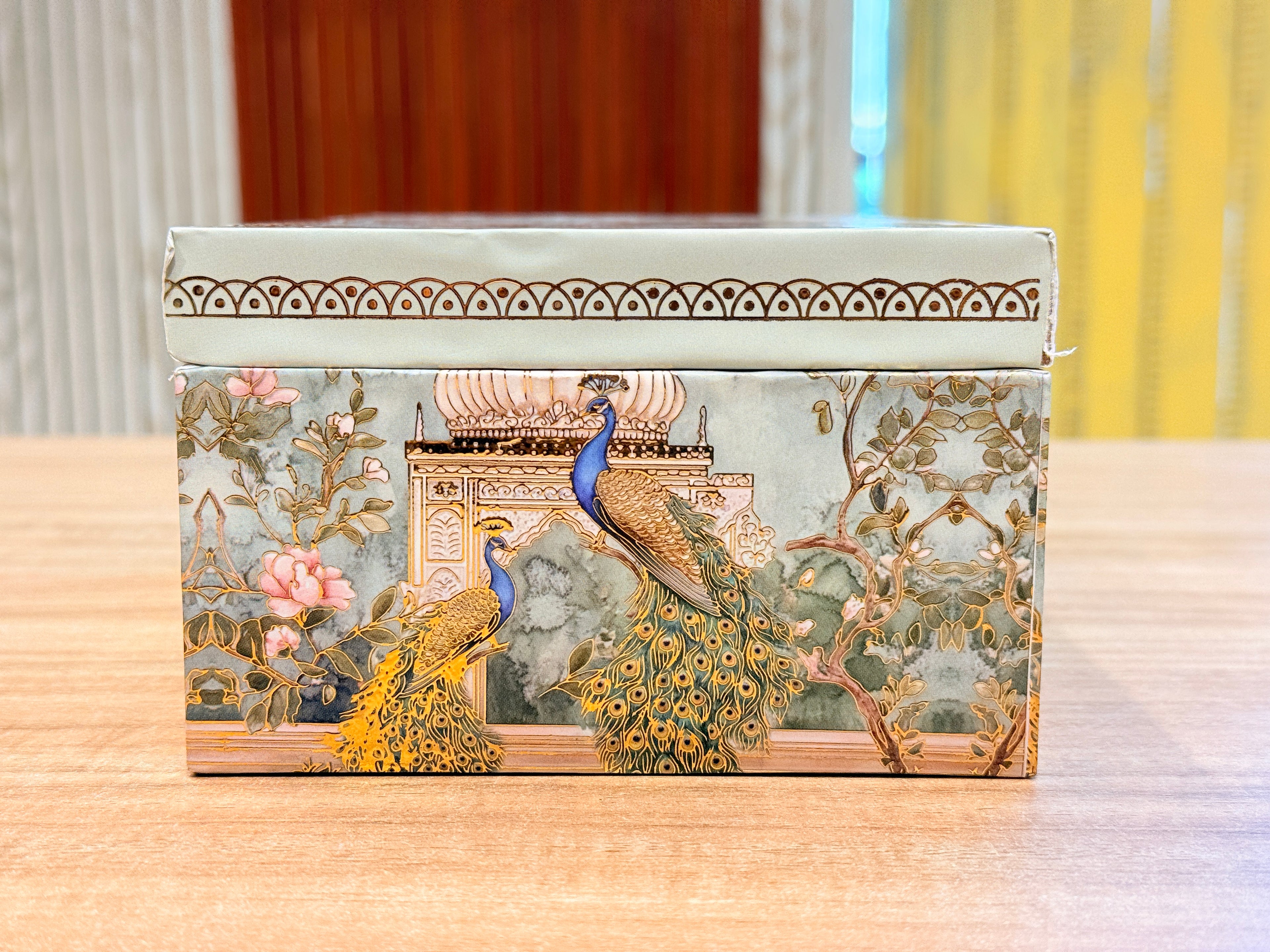 2 Jars Double Mor Green MGI Print Royal Floral Edition Gift Box