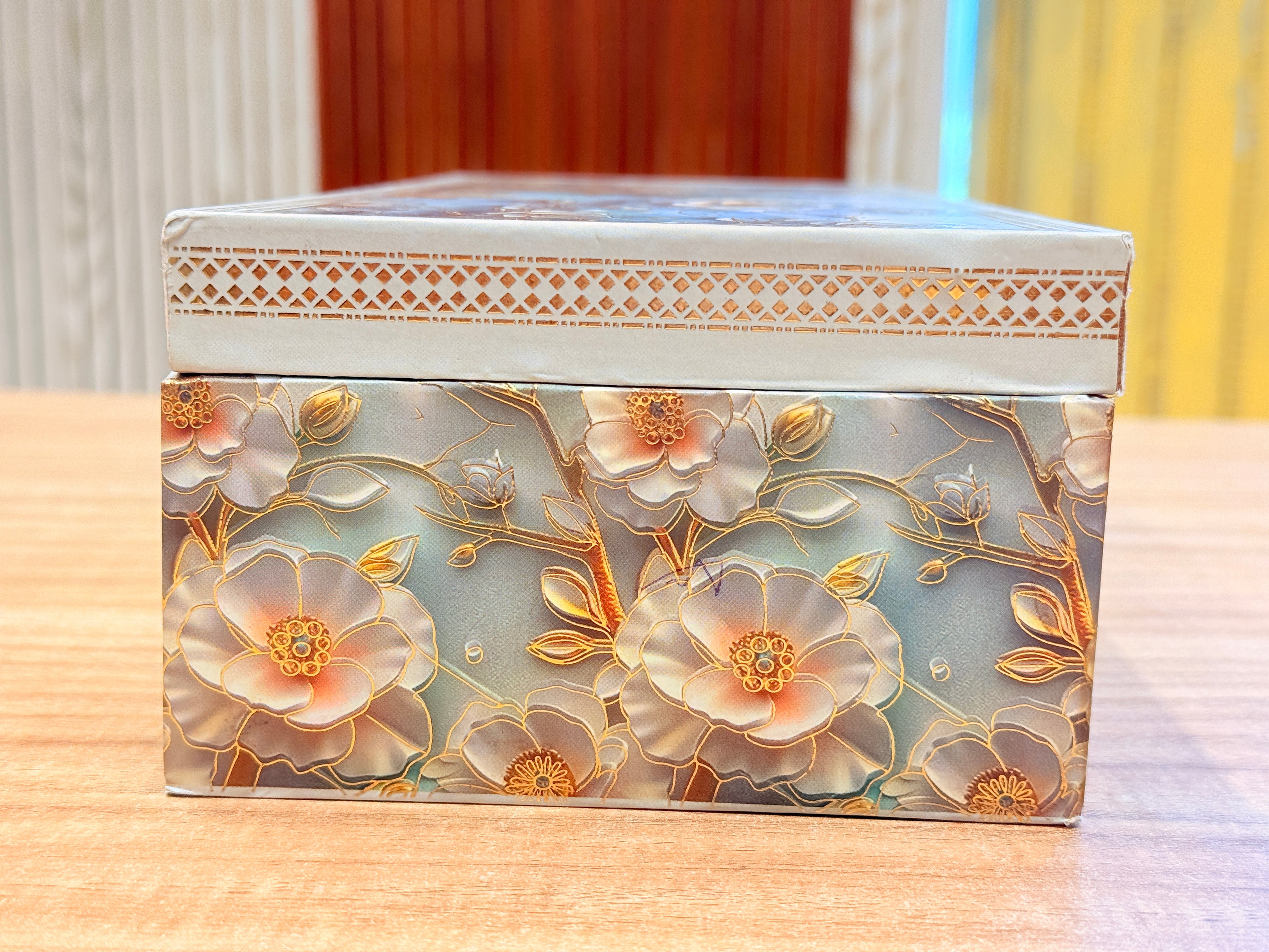 3 JAR Green Single Peacock MGI Royal Heritage PRINT GIFT BOX