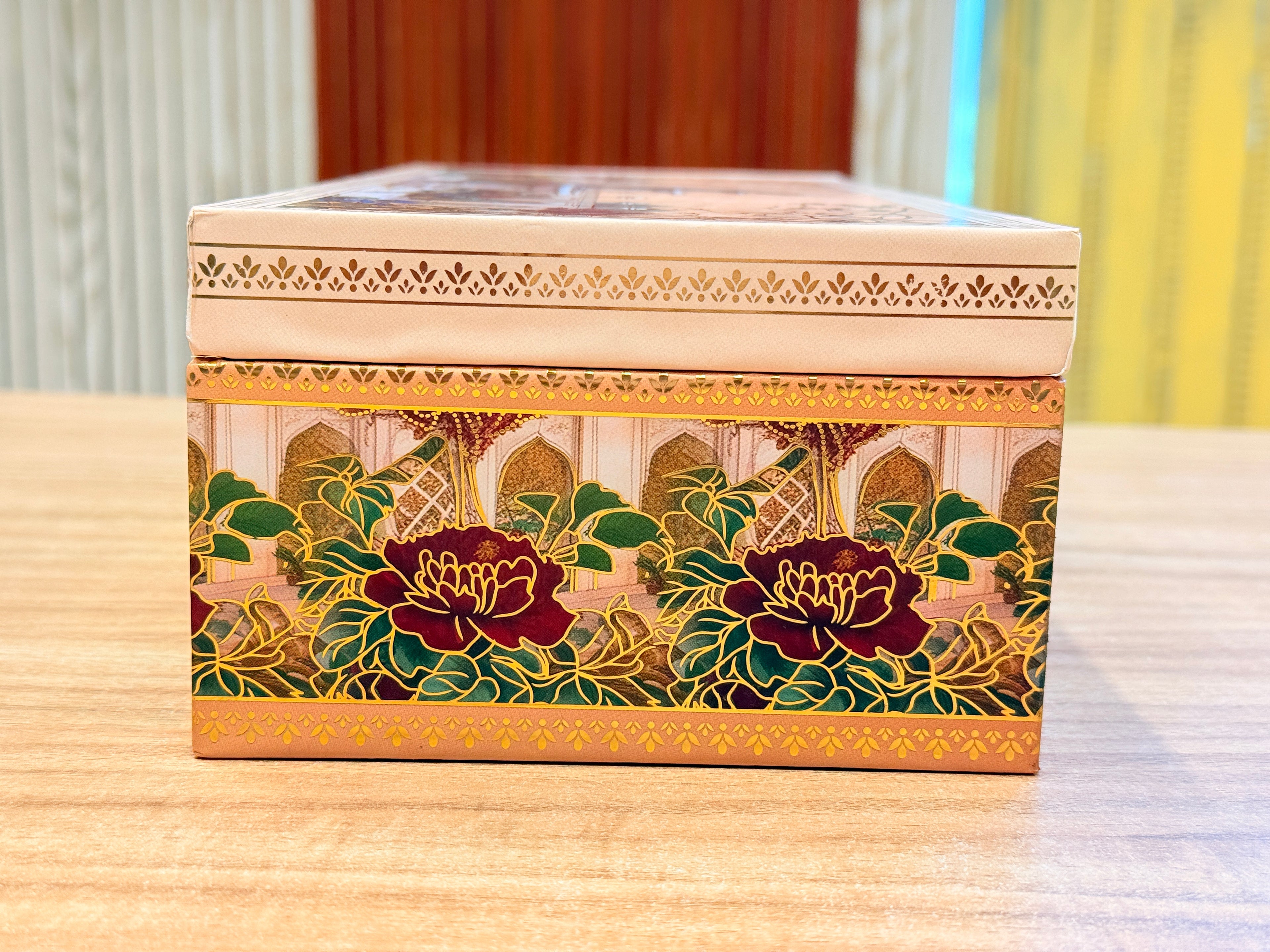 3 JAR Pink Peacock MGI Royal Heritage PRINT GIFT BOX