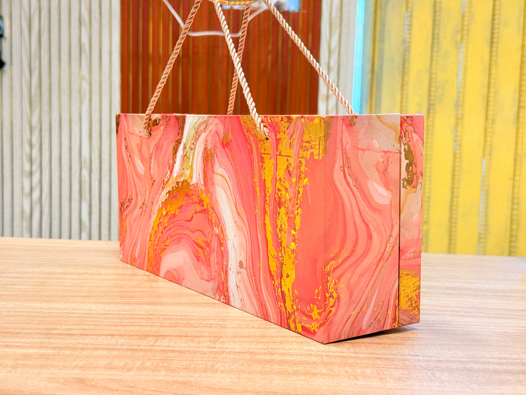 3 Jar Pink Carry Bag Style  Box