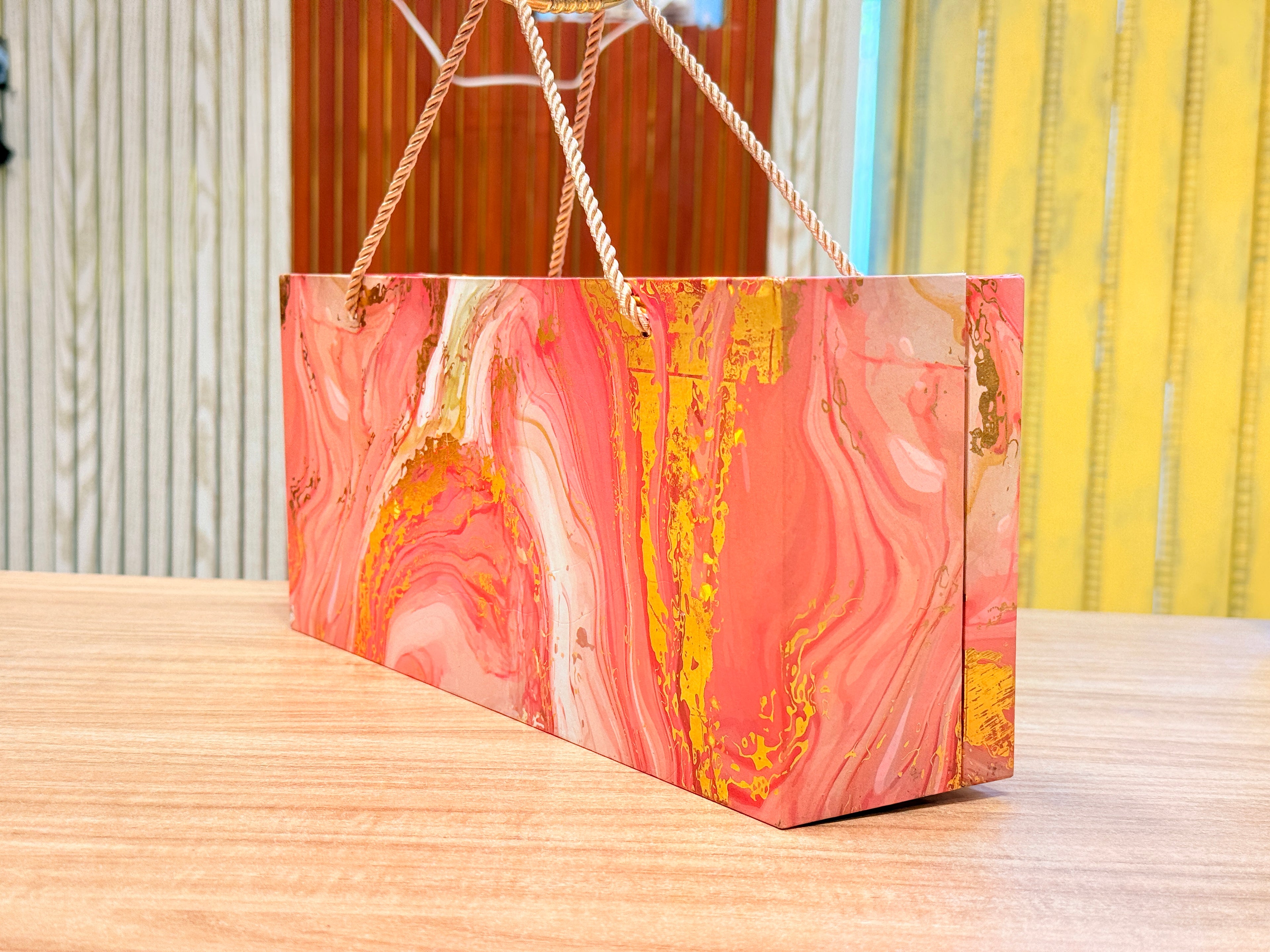 3 Jar Pink Carry Bag Style  Box