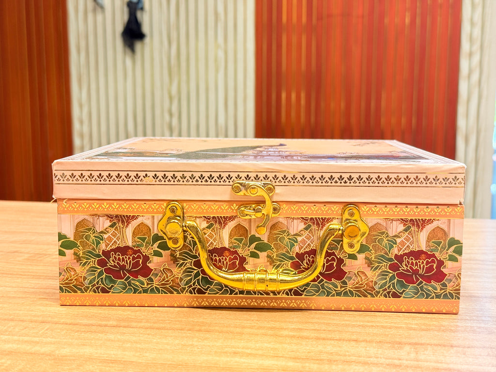 4 Jar Pink Peacock MGI Heritage Hamper Box