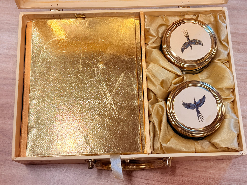 2 Jars 2 MDF Leafs MGI  Royal Printed Gift Box